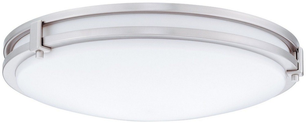 Lithonia Lighting-FMSATL 13 14830 BN M4-Saturn - 13 Inch 3000K 16.2W 1 LED Square Flush Mount   Saturn - 13 Inch 3000K 16.2W 1 LED Square Flush Mount